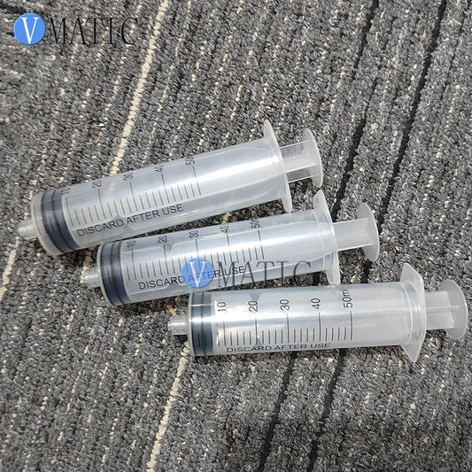 Free Shipping Non Sterilized 20Pcs 50Ml/Cc Dispensing Plastic Liquid Dispenser Manual Syringe