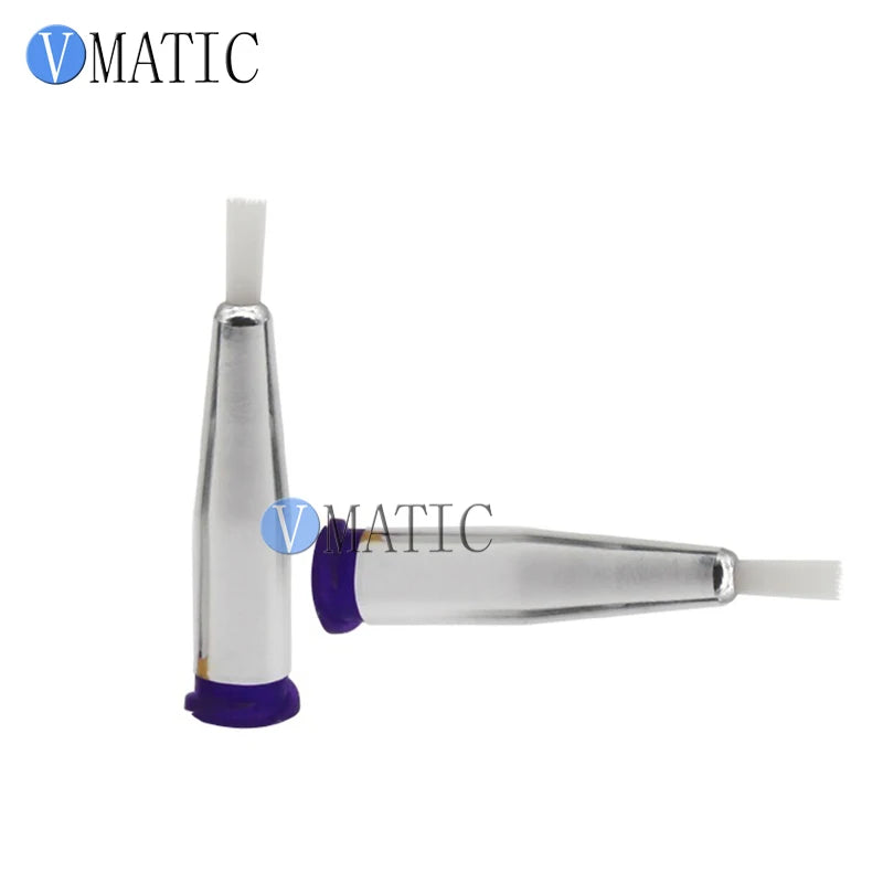 Free Shipping Quality 21G Dia 2mm Round Luer Lock Type Glue Dispensing Needle Tip Soft Brush
