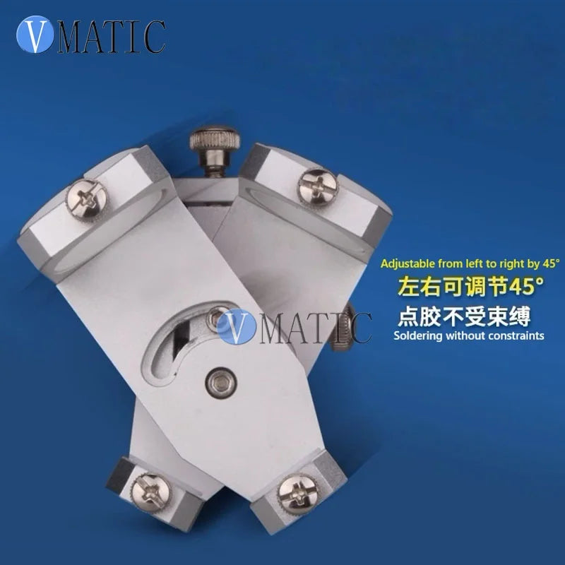 30CC Aluminum Alloy Fixed Bracket for 3D Dispensing D25 Round Dispensing Valve & Syringe Holder Dispenser Equipment Accessories