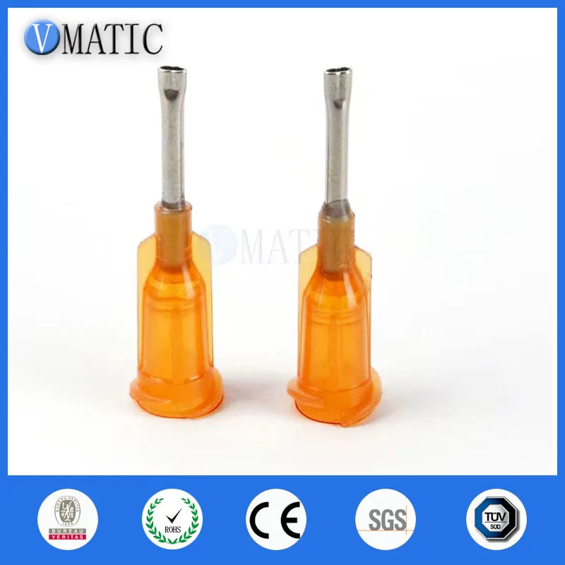 Free Shipping 15G Flat Dispensing Needle Tips 1/2 Inch With Factory Price Glue Dispenser Blunt Needle Tips
