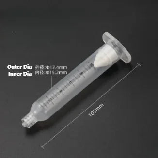 Free Shipping 55/30CC Japanese Style New Scale Pneumatic Dispensing Syringe for American Automation Glue Applicator Gun Adapter