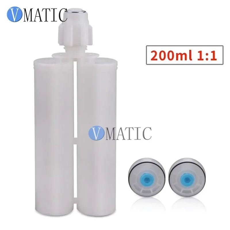 Ab Epoxy Gun Cartridge 200 Ml / Cc 1: 1 Ratio