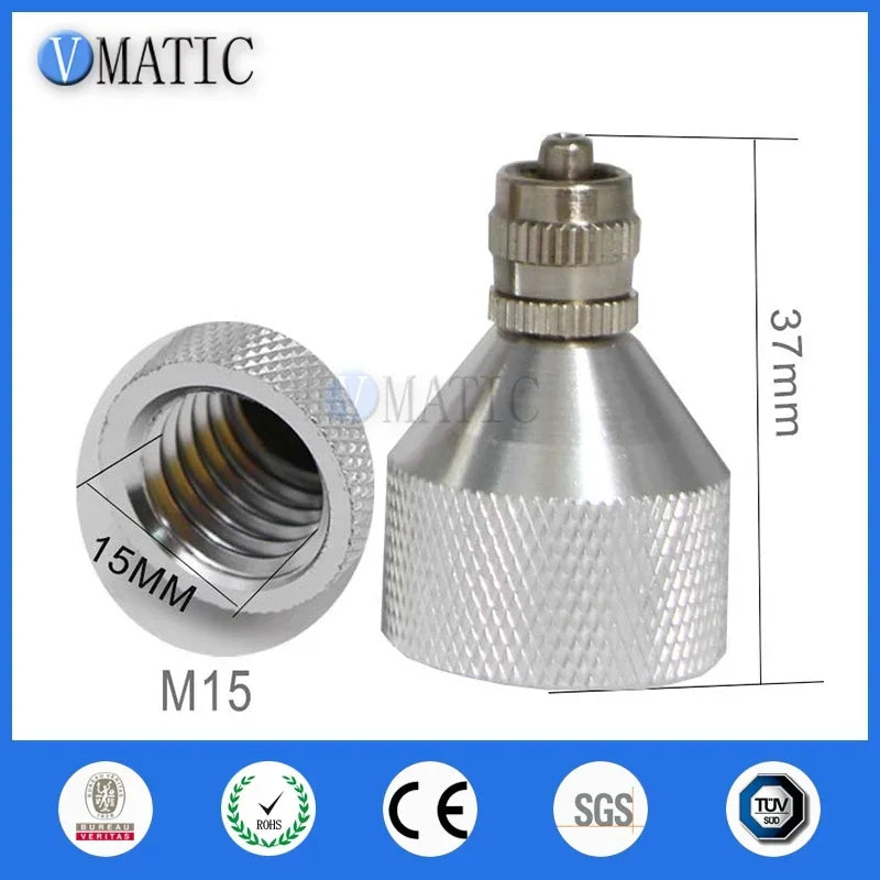 Free Shipping 300/330cc Silicone Tube Switch Head M15M21 Luer Lock Fittings Connector