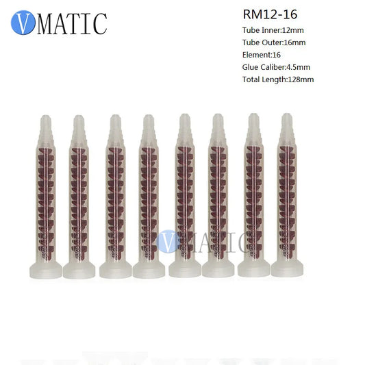 High Quality VMATIC Glue Dispensing Dynamic Mixing Tube Core POM Material RM12-16