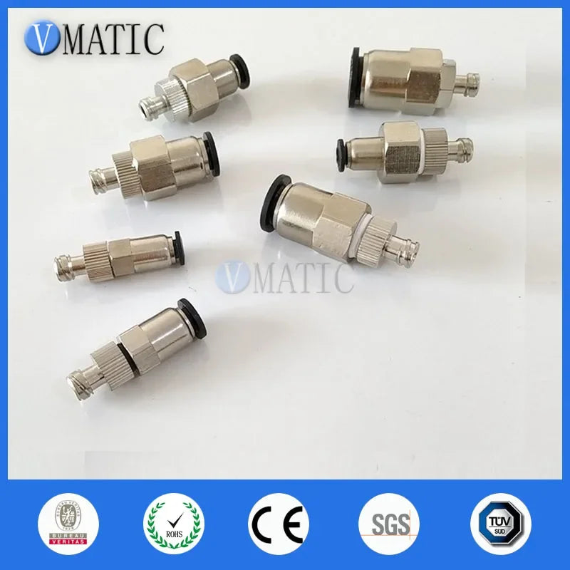 High Quality Pneumatic Syringe Fitting Glue Liquid Filling Adapter 1pc