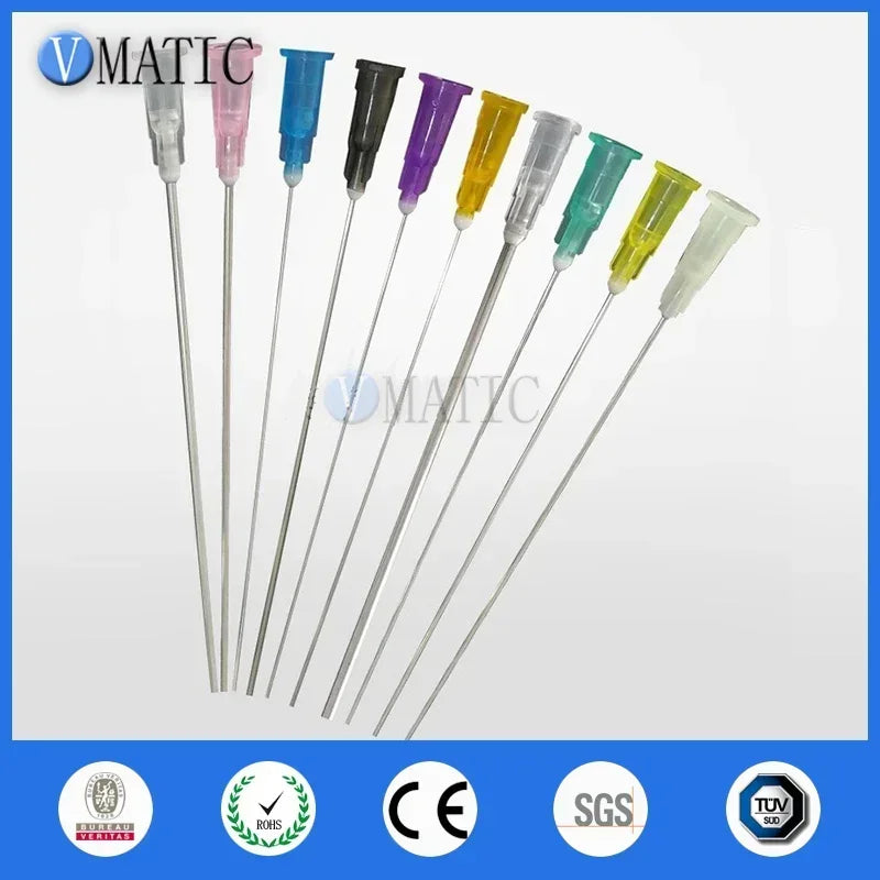 Free Shipping High Quality 100mm 10cm Tube Length Glue Fluid Adhesive Oil Ink Dispensing Blunt Needle