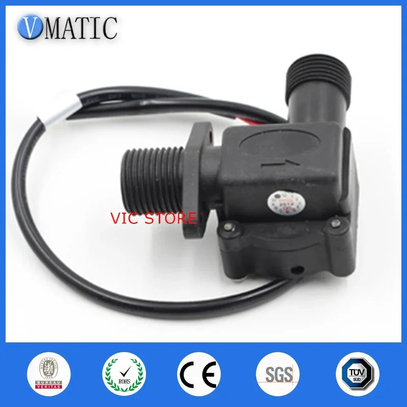 Free Shipping VCB658 Electronic Plastic Pump Smart Toilet Sensor Seat Magnetic Water Flow Switch 1/2''