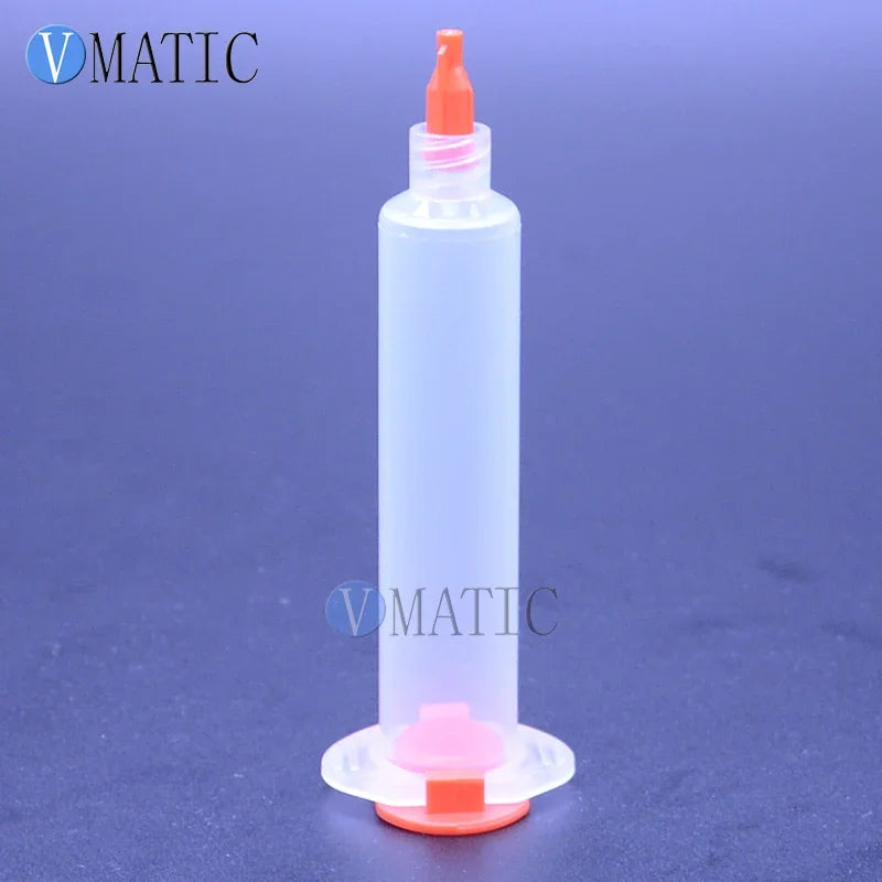 Free Shipping 500 Sets/Lot 30cc 30ml Clear Adhesive Air Pneumatic Dispensing Syringe Sets With Barrel/Piston/End Cap/Stopper