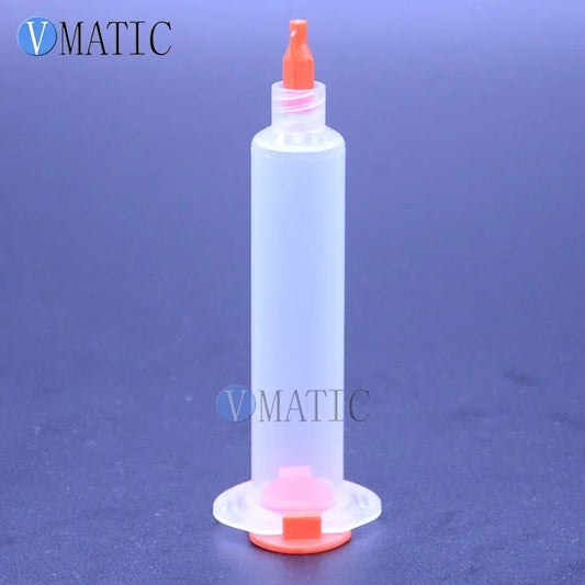 Free Shipping 500 Sets/Lot 30cc 30ml Clear Adhesive Air Pneumatic Dispensing Syringe Sets With Barrel/Piston/End Cap/Stopper
