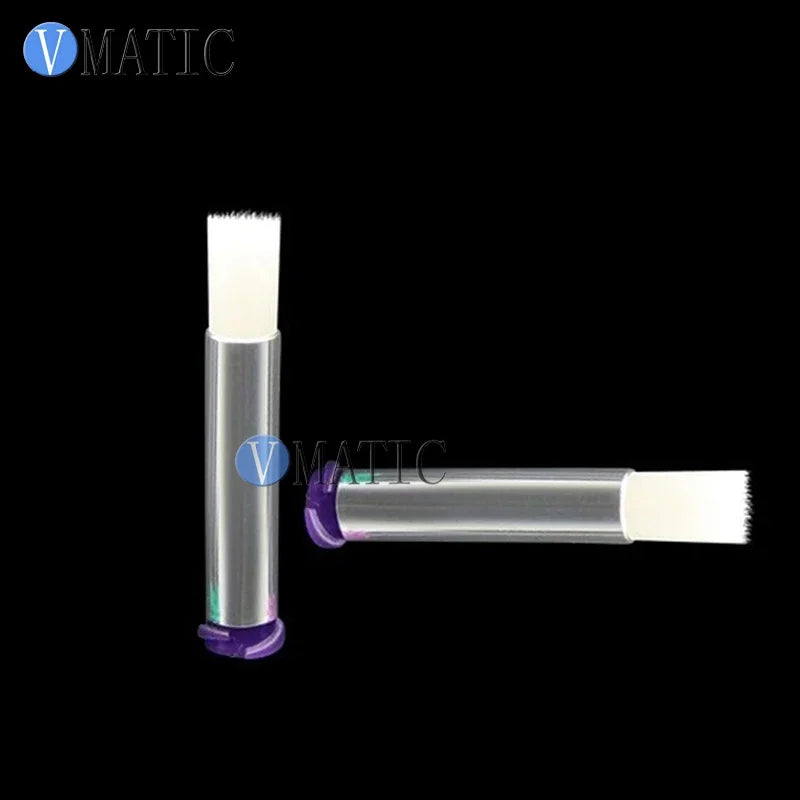 ‌21G 6mm Wool Dispensing Brush | Luer Lock Needle Tip for High-Viscosity Glue (Crafts/Electronics/Repairs) Free Shipping‌