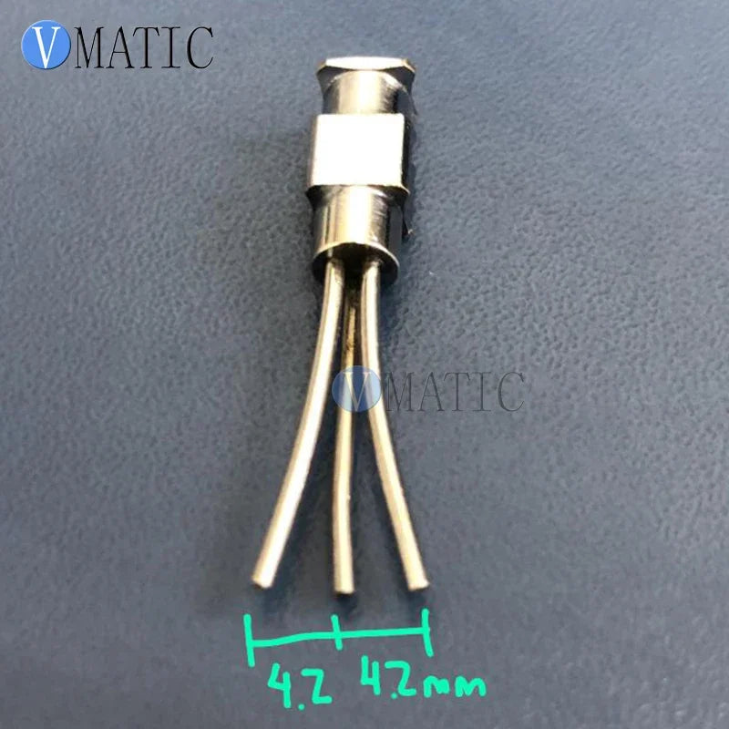 Free Shipping ID0.80mm OD1.20mm All Metal Stainless Steel Three Exits Tubes Points Tee Needle For Glue Liquid Dispensing