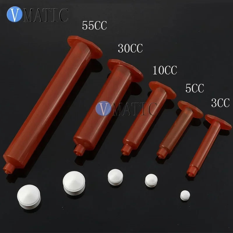 Industrial 10ml Pneumatic Dispenser ▶ Luer Lock for PCB/Sealant🚚Amber