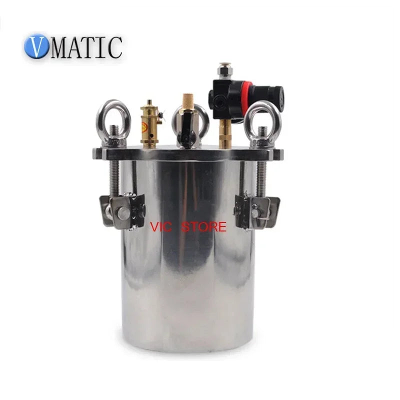 Free Shipping SUS 304 3L Liquid Glue Container Dispensing Storage Pressure Tank
