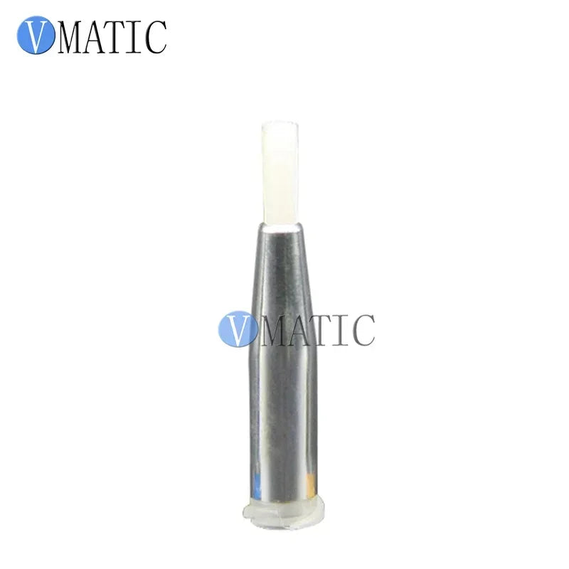 ‌Precision Dispensing Brush Needle 14G-27G | 3mm Dia Stainless Steel Tip for Epoxy/Silicone Glue (Reusable Anti-Clog Syringes Ki