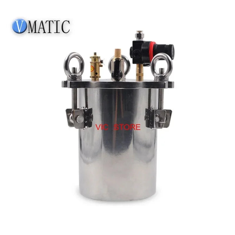 Free Shipping Automatic Component Dispensing Silicone Suction Valve Dispensing A Glue Dispensing Equipment With Pressure Tank 1L