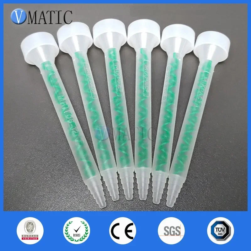 ‌Dynamic Static Mixer MR06-12 | High-Flow PTFE Mixing Nozzles for Adhesive Dispensing Free Shipping‌