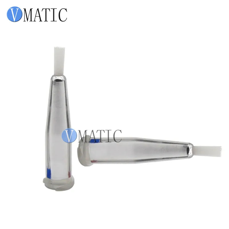 High Quality 27G Dia 2mm White Color Luer Lock Wool Brush For Glue Dispensing
