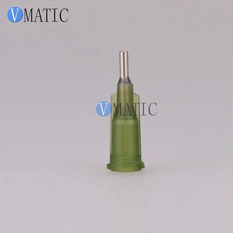 Free Shipping Quality 100Pcs 14G 1/4'' Inch Stainless Steel Tip Dispensing Needles Syringe Needle Tips Screw Needle Needle