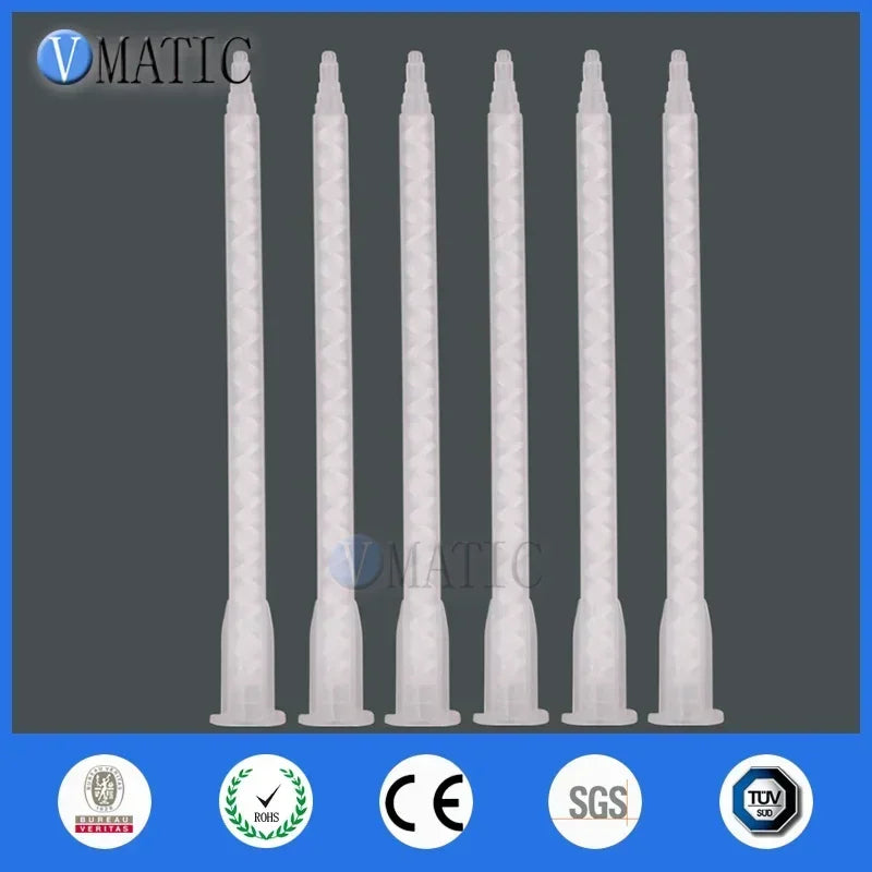 ‌MA6.0-21S Static Mixer Nozzles 10-Pack | High Flow Resin/Epoxy Mixing Tips for Adhesive Guns (Industrial Grade)‌