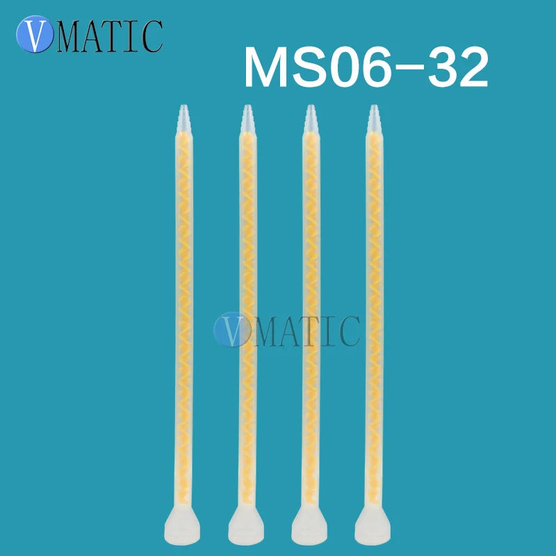 High Quality 5Pcs Resin Static Mixer MS06-32 Mixing Nozzles For Duo Pack Epoxies