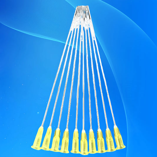 ‌10PCS 20G 100mm Blunt Tip Needles | Non-Sterilized Anti-Clogging Dispenser Tips for Glue/Ink/Adhesive Free Shipping‌