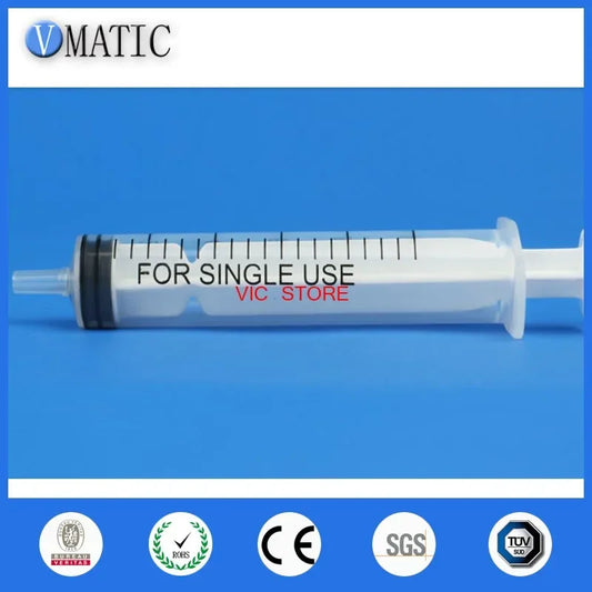 Free Shipping Plastic Dispensing Manual Syringe 1/3/5/10/20cc/ml With 16G 1.5'' 1-1/2 Inch Tubing Length Dispensing Needle Tips