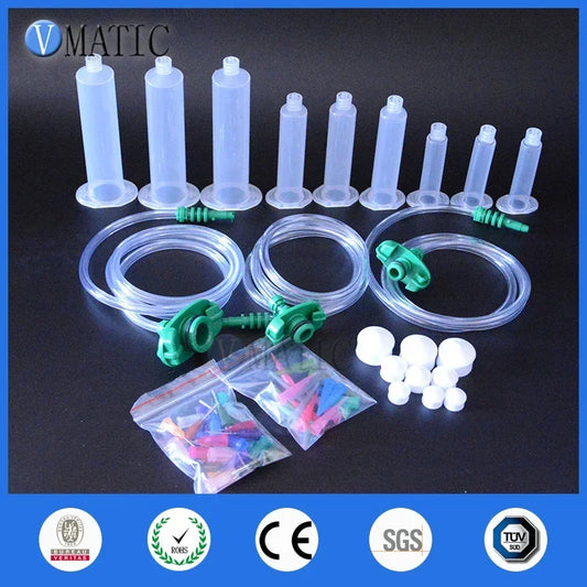 Free Shipping Hot Selling Liquid Dispenser Solder Paste Adhesive Glue Dispenser Pneumatic Syringe With Needle
