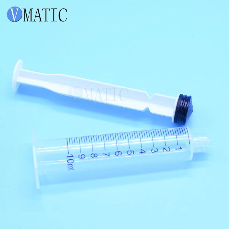 Free Shipping 10ml/10cc Luer Lock Dispensing Syringes With 18G Blunt Tip Fill Needles 1-1/2 Inch 1.5'' 10 Sets Pack