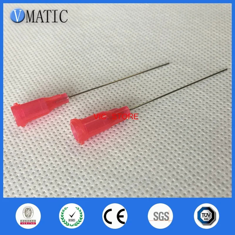 Free Shipping 100 Pcs 1.5 Inch 25G Te Premier Dispensing Tips Glue Dispense Needles 1-1/2 Inch