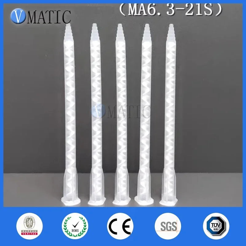 High Quality Resin Static Mixer MA6.3-21S Mixing Nozzles For Duo Pack Epoxies