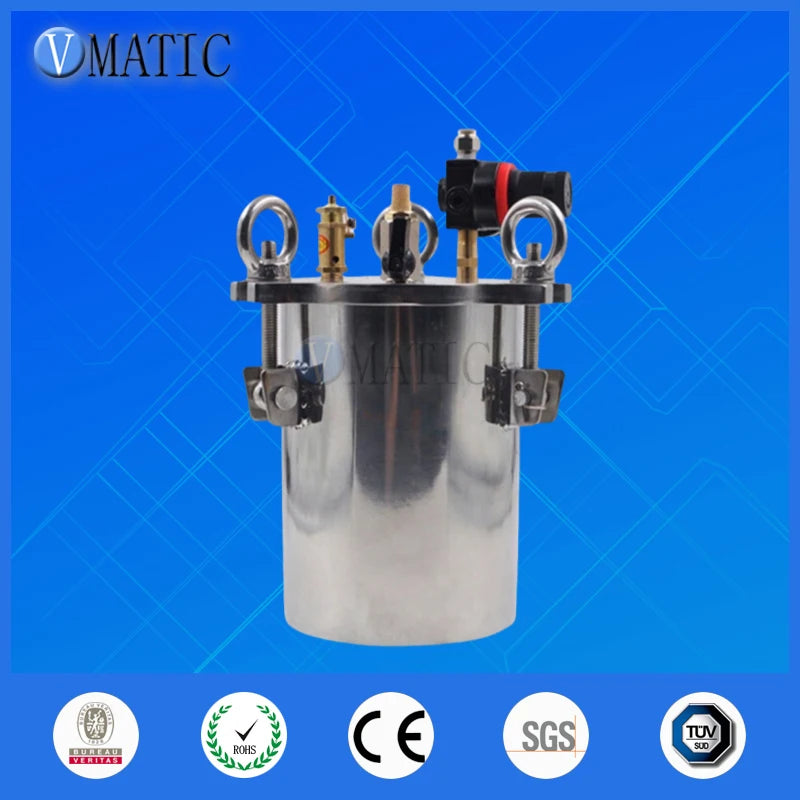 1L Industrial Pressure Vessel | 304 Stainless Steel Glue Tank for High-Viscosity Adhesive