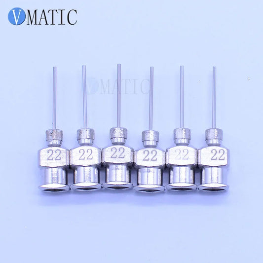 Free Shipping 12Pcs 0.5'' 22G Stainless Steel Needle Tips 1/2 Inch
