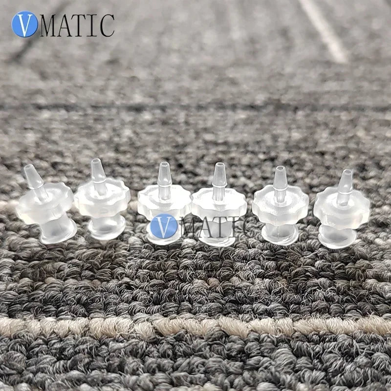Industrial-Grade 1.6mm Barbed Connector 10-Pack ▶ FDA+RoHS Fluid Transfer Fittings（Chemical Resistant PP）🚚