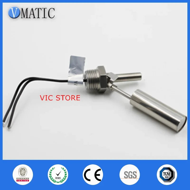 Free Shipping Stainless Steel High Pressure Side Mount Horizontal Water Level Sensor Liquid Float Switch For Tank VCL11