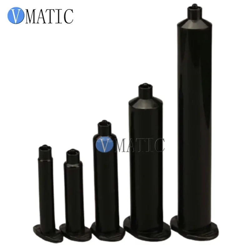Free Shipping 3/5/10/30/55 Cc / Ml US Style Adhesive Fluid Liquid Glue Dispensing Pneumatic Syringe With Piston
