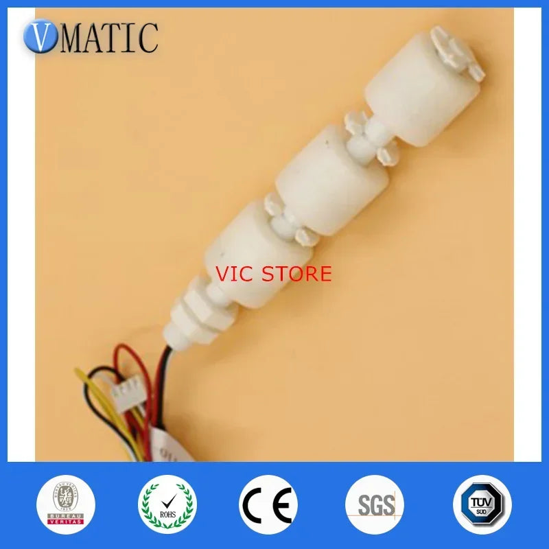 High Quality 10Pcs Vc10110-3P Oem Pp Material Safety Float Switch Liquid Control Water Level Sensor