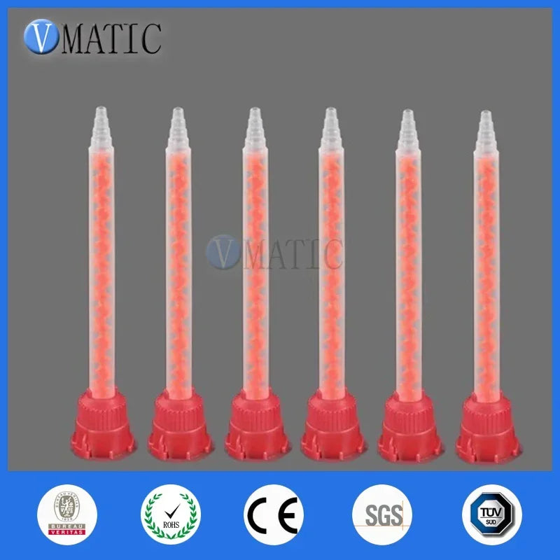 ‌MB5.4-16S 10:1 Static Mixer Nozzle | Round Tip for Epoxy Resin & Silicone Caulking | Dual Cartridge Mixing Tool 10pcs Fast Ship