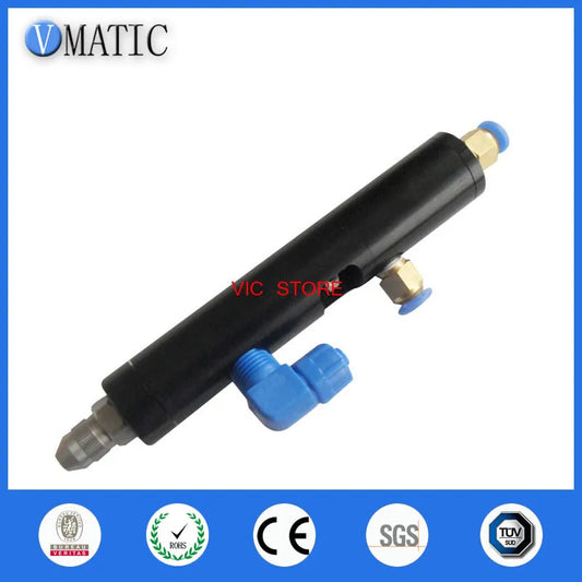 Free Shipping High Precision Suck Back Dispensing Valve Glue Dispenser Nozzle With Black Color