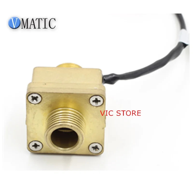 High Quality Electronic Motion Sensor Toilet Flush Brass Material Price VC4050-G1-2 Machinery Flow Water Switch