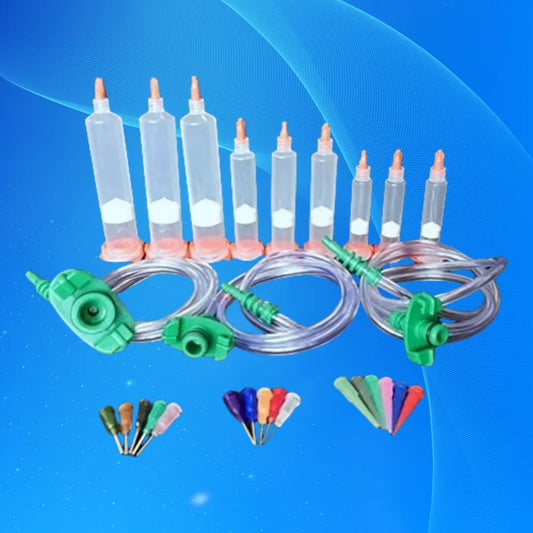 Free Shipping New Liquid Dispenser Solder Paste Adhesive Glue Syringe With Dispensing Needle Tip