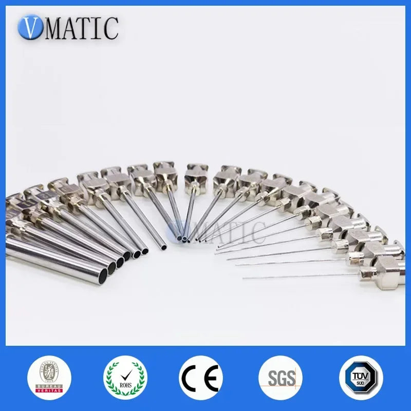 ‌8-30G Precision Dispensing Needles |(1") Stainless Steel Tips 12-Pack for Adhesive & Epoxy | Fast Shipping‌