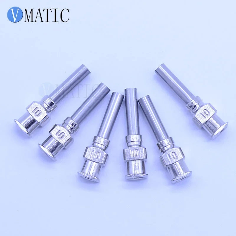 High Quality 12pcs 1/2'' 10G Stainless Steel Syringe Needles 1/2 Inch