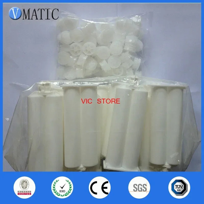 Plastic Epoxy Resin Gun Cartridge 50 Cc 50 Ml 1:1 Ratio