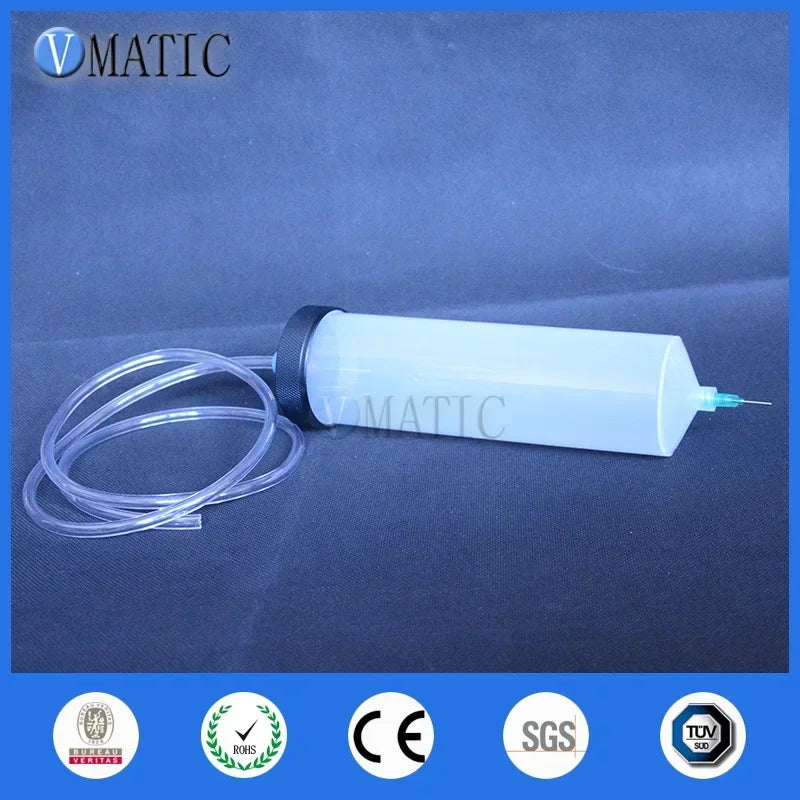 Free Shipping Quality Thickening Explosion-Proof 300Cc/Ml Helix Luer Lock Tip Dispenser Syringe Barrel With Adapter