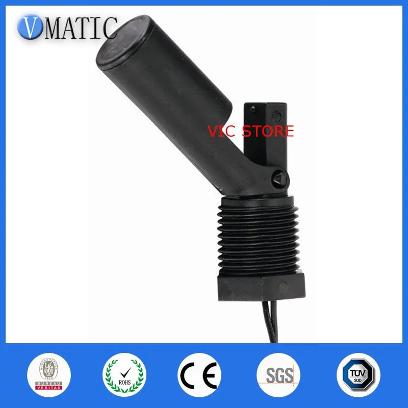 Free Shipping VCL6 Floating Install Float Type Liquid Level Sensor 90 Degrees Side Mounted Level Switches Pp Side Level Sensor