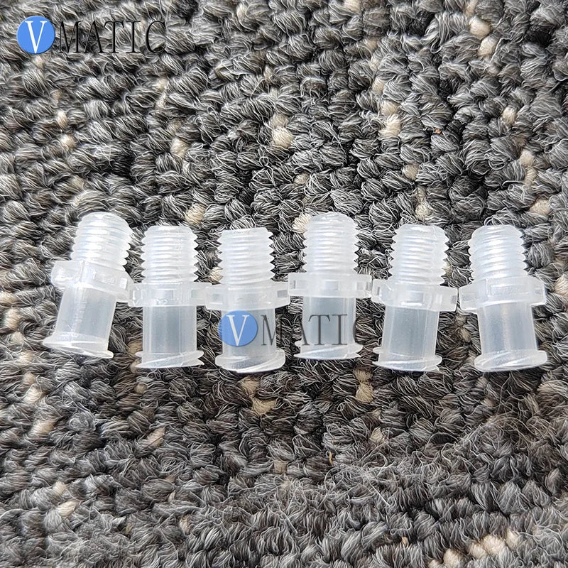 High Quality 100Pcs Female Luer Tapered Syringe Fitting Connector (Polyprop) Luer Lock Tapered Connector 1/4 Inch Screw