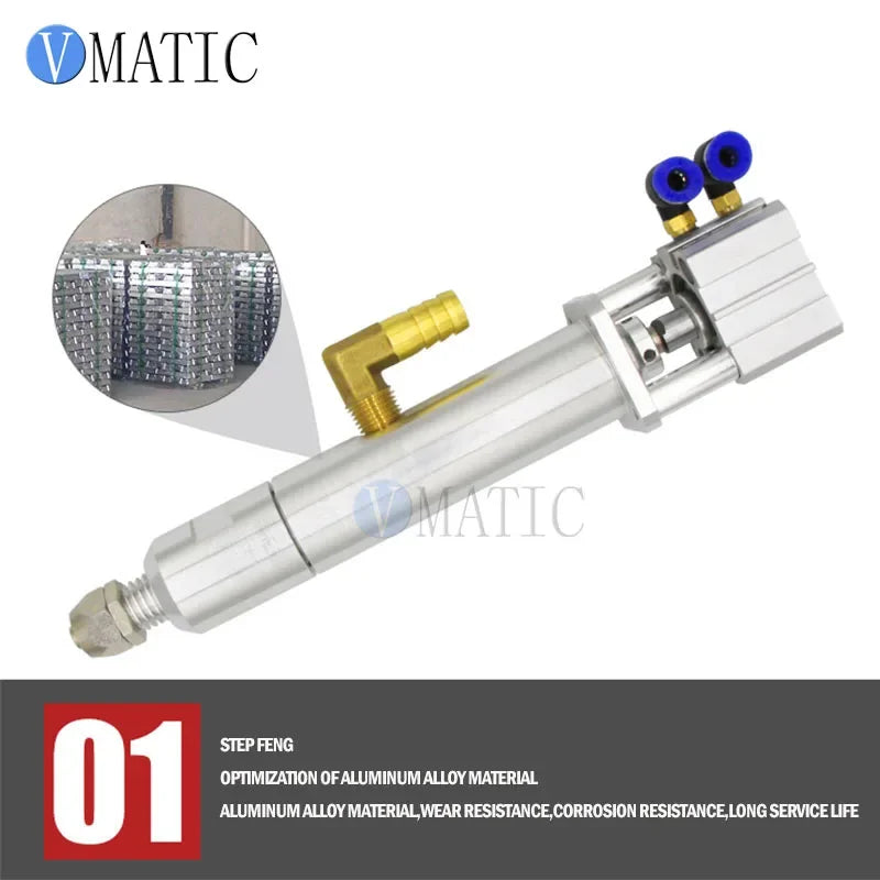 Free Shipping High Precision Big Flow Suck Back Liquid Uv Glue Valve Pneumatic Glue Dispensing Valve