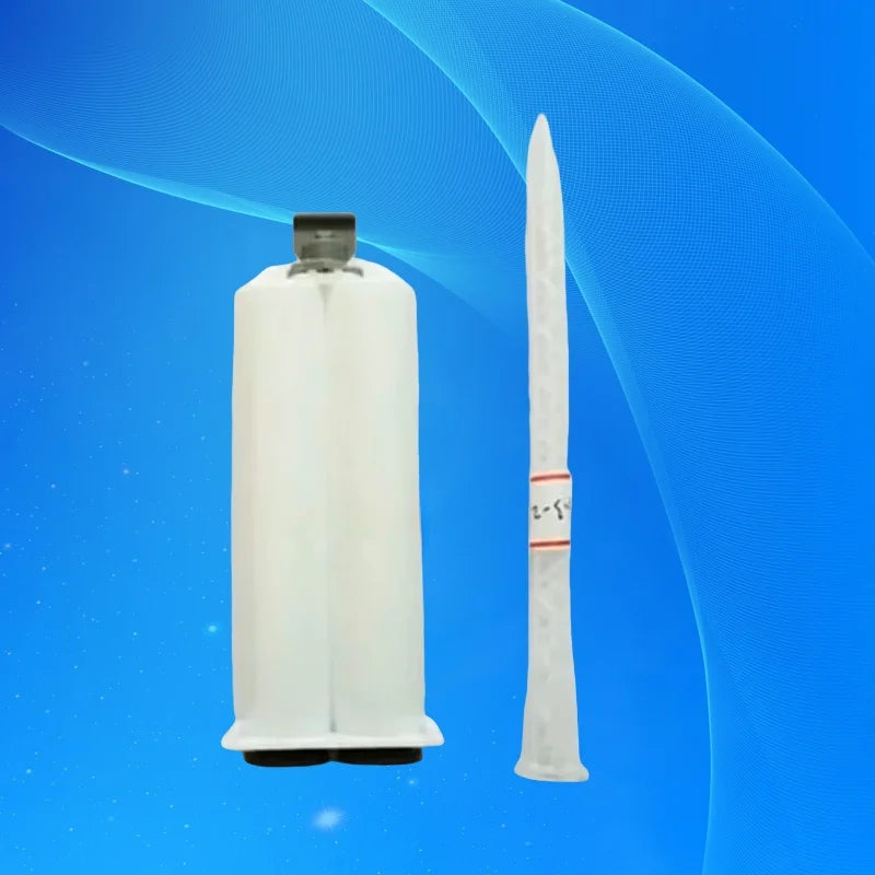 Free Shipping Two Component Plastic Cartridge 1:1 And Ma Static Mixer 6.3-21S For 50ml Dispensing Gun Cartridge