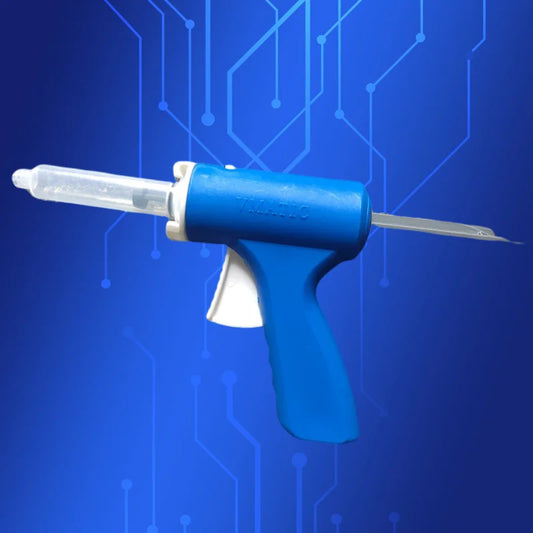 Industrial Flux Dispenser Syringe ▶ 10ml Solder Paste Applicator ✅ Green Oil Compatible