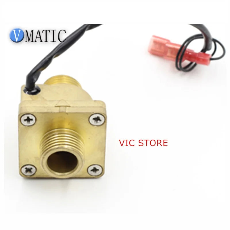 High Quality Electronic Motion Sensor Toilet Flush Brass Material Price VC4050-G1-2 Machinery Flow Water Switch